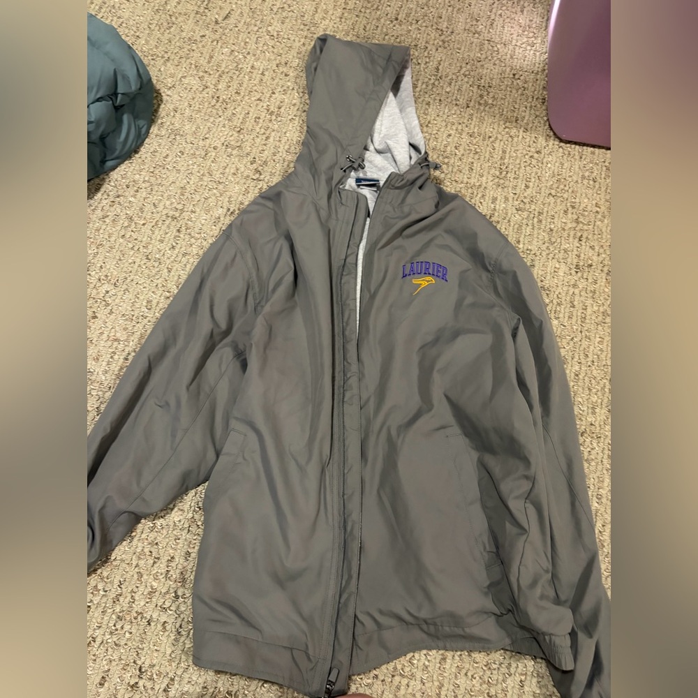 WLU insulated rain jacket